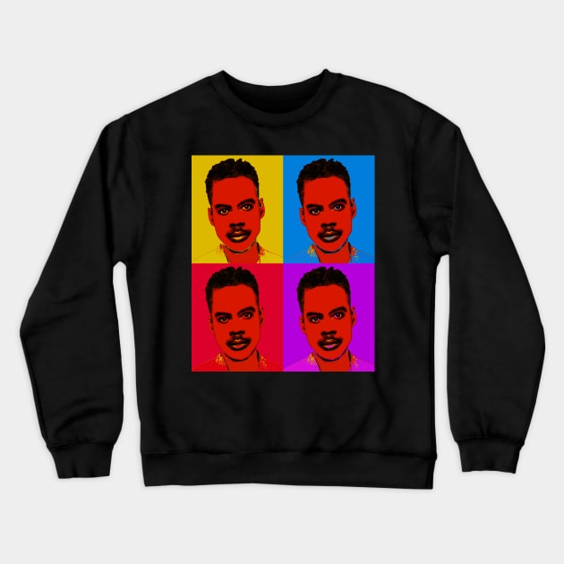 chris rock Crewneck Sweatshirt by oryan80